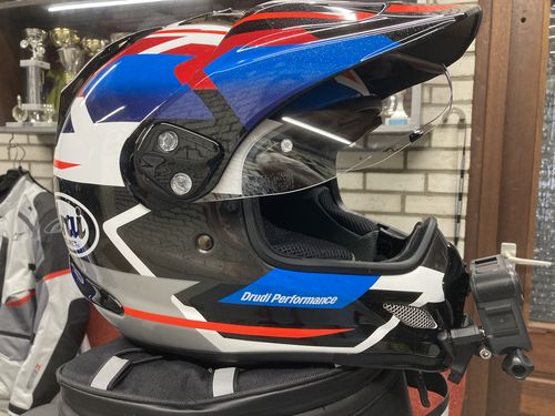 Customer photo review of Arai XD-4/Tour-X4 Camera Mount