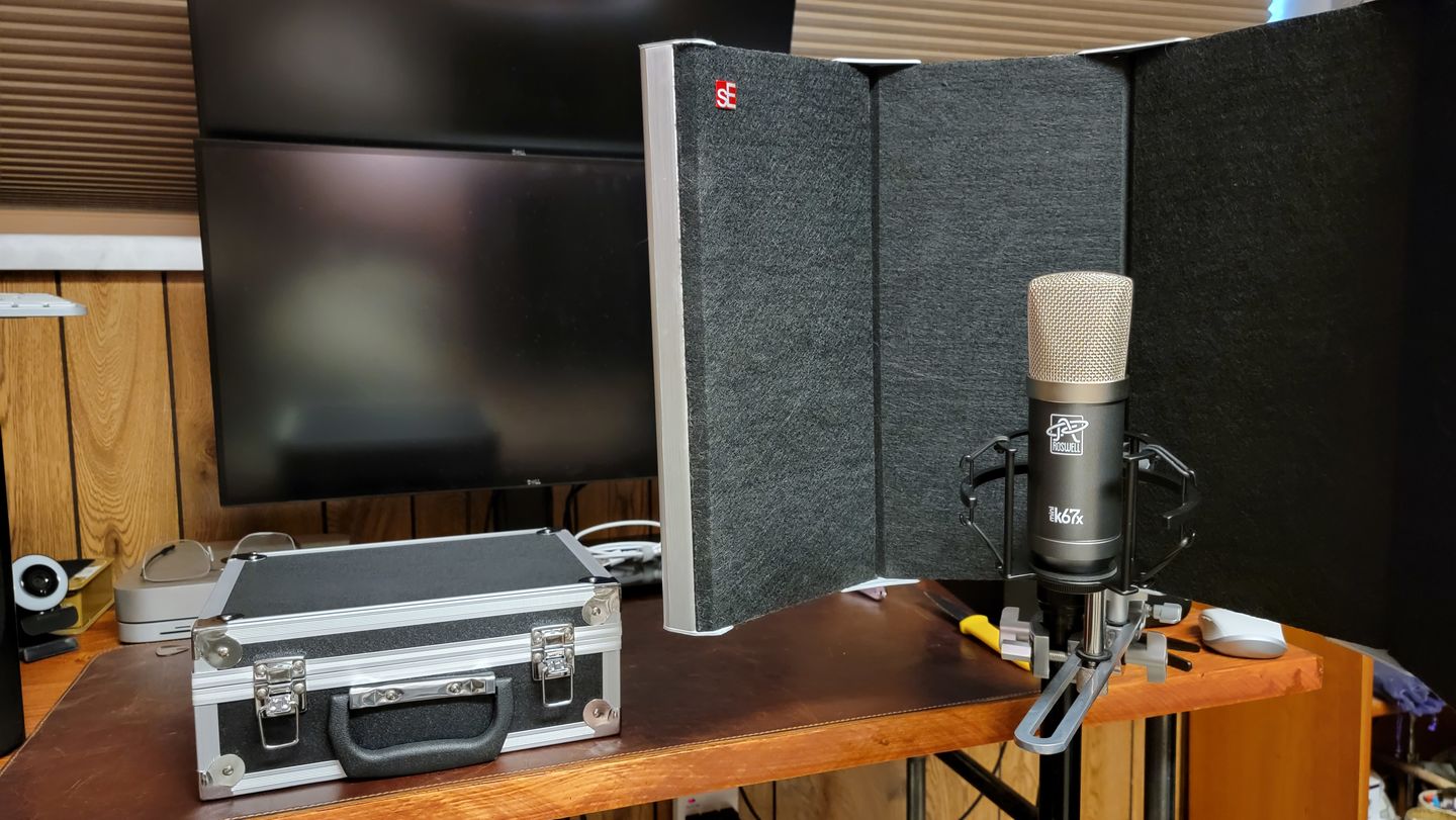 Customer photo review of Mini K67x Condenser Microphone