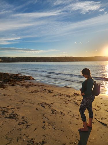 Customer photo review of Legging Extra Long Eco Black Cheetah