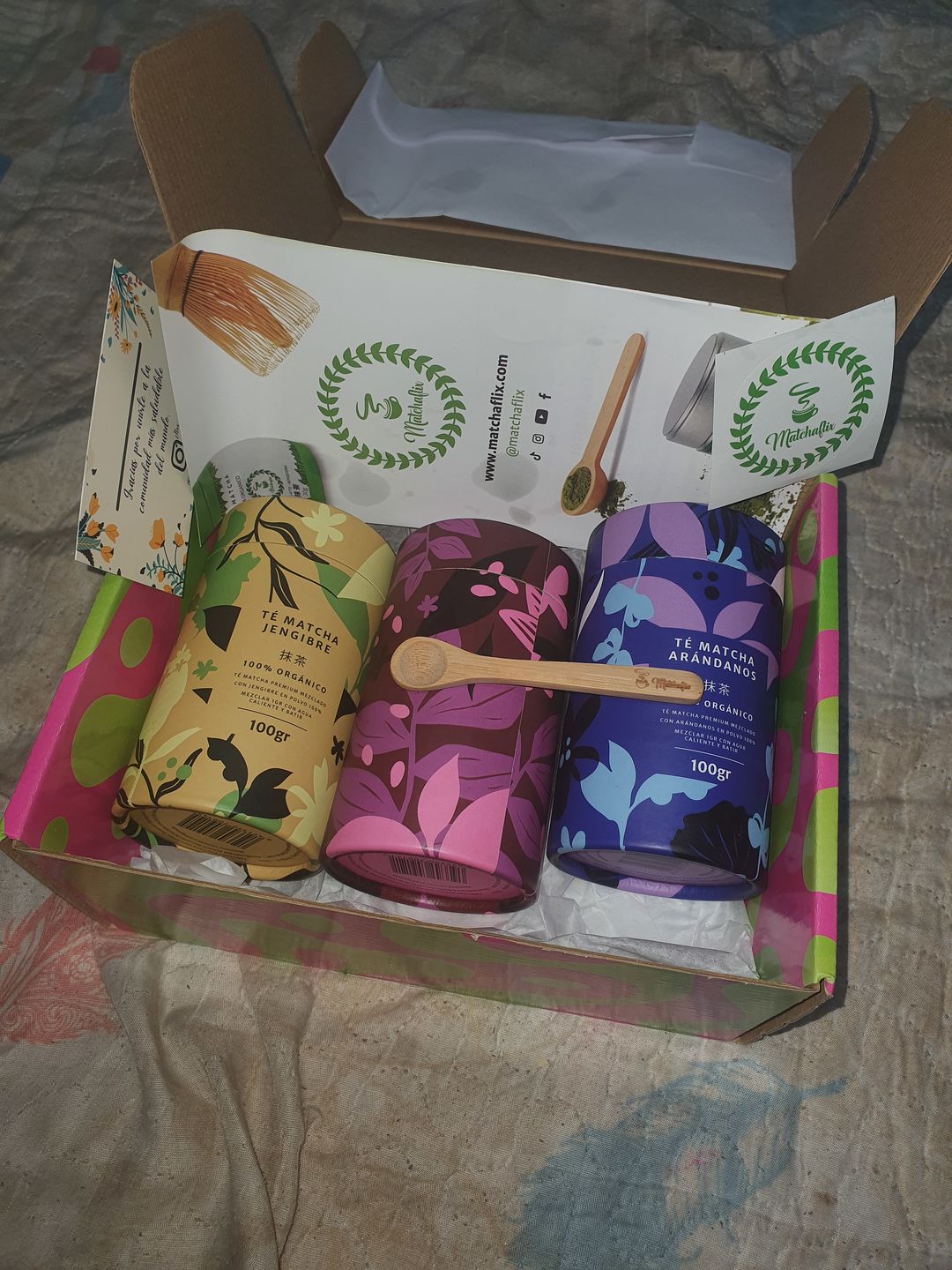 Customer photo review of Té Matcha Premium Jengibre