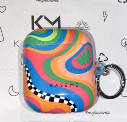 Customer photo review of Radiant Blue AirPods Case