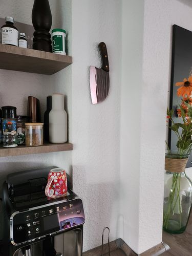 Customer photo review of Handgeschmiedetes Kochmesser - Ergonomic