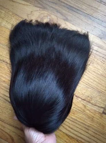 Customer photo review of Full Texture 13x4 Transparent Lace Front Bob Wig 150% Density