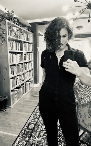 Customer photo review of Pit Crew Jumpsuit Black