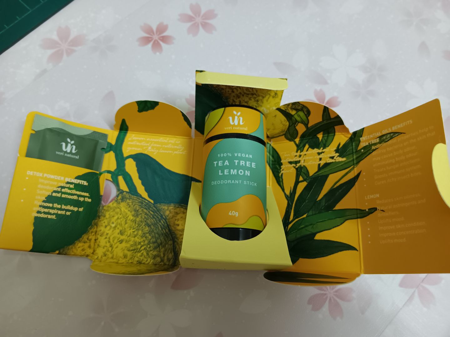 Customer photo review of Veri Natural Deodorant Stick