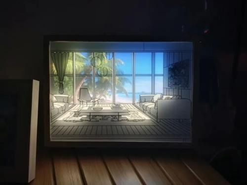 Customer photo review of Lumii™ - Cuadro LED innovador