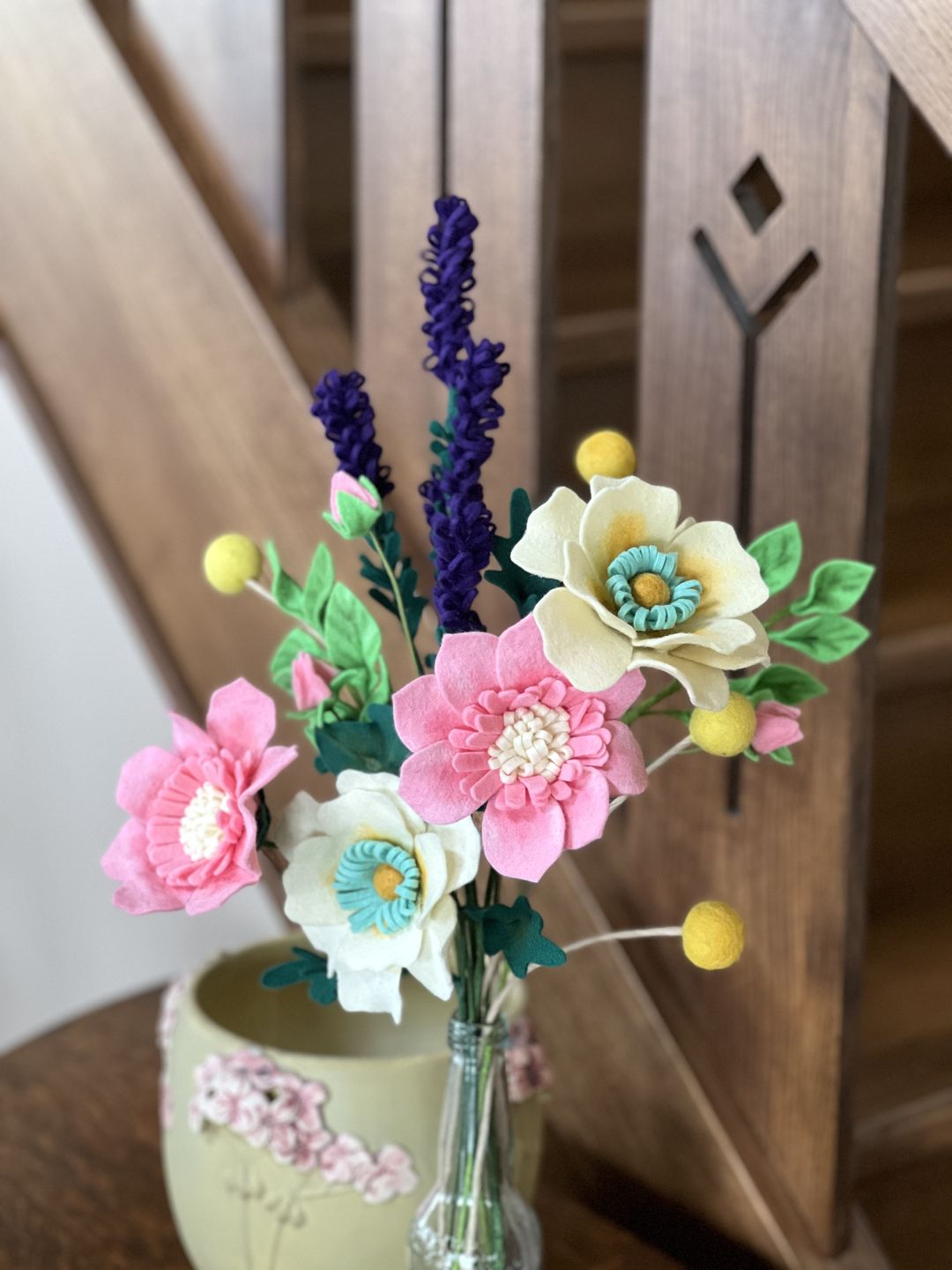 Customer photo review of Premium Wool Blend Craft Felt Sheets - Value Packs