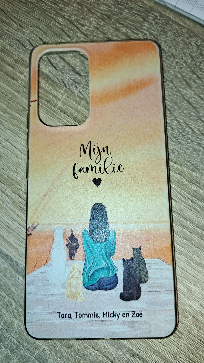 Customer photo review of Onderweg met huisdier - Gepersonaliseerd Telefoonhoesje