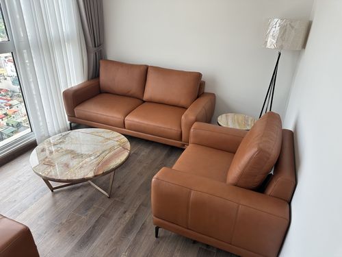 Customer photo review of BLAGO - Sofa văng da 2 chỗ