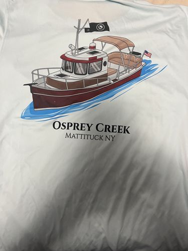 Customer photo review of Custom Digital Boat Artwork