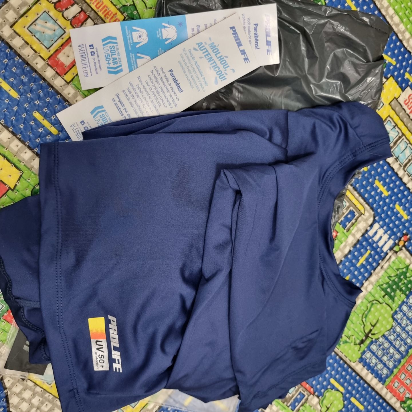 Customer photo review of Camisa UV Masculina Authentic