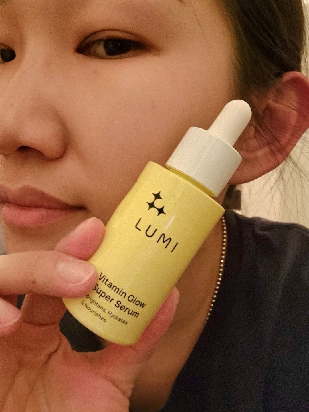 Customer photo review of Vitamin Glow Super Serum