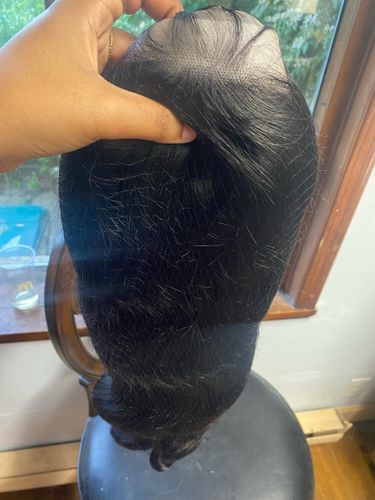 Customer photo review of Melting! Loose Wave Swiss HD Undetectable Lace 13x4 Lace Frontal Wig