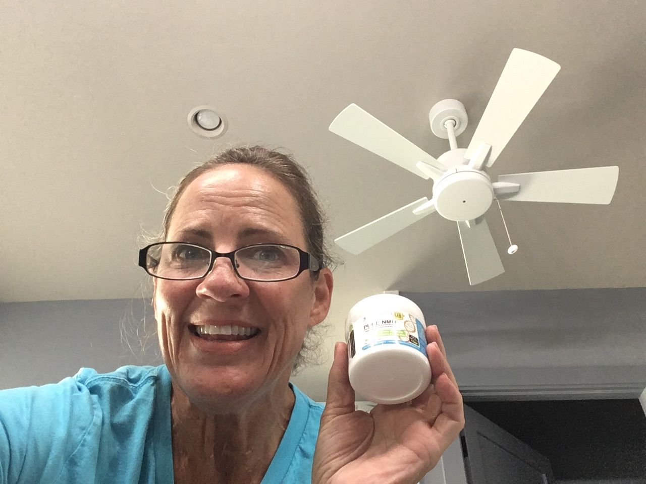 Customer photo review of PURE-NMN Nicotinamide Mononucleotide Extreme Potency sublingual powder -15 grams