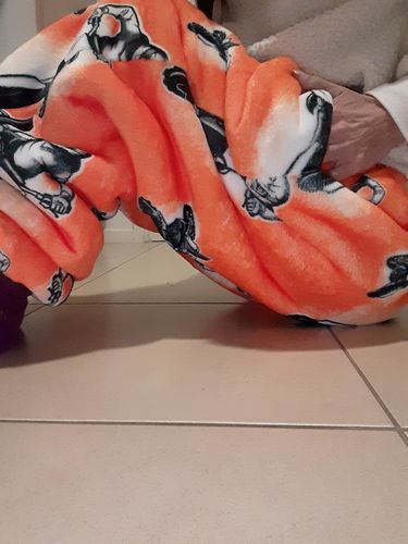 Customer photo review of Happy Hoodie Moto-X Designer Pants