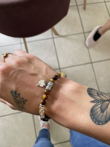 Customer photo review of BRACELET CHANCE ET PROTECTION