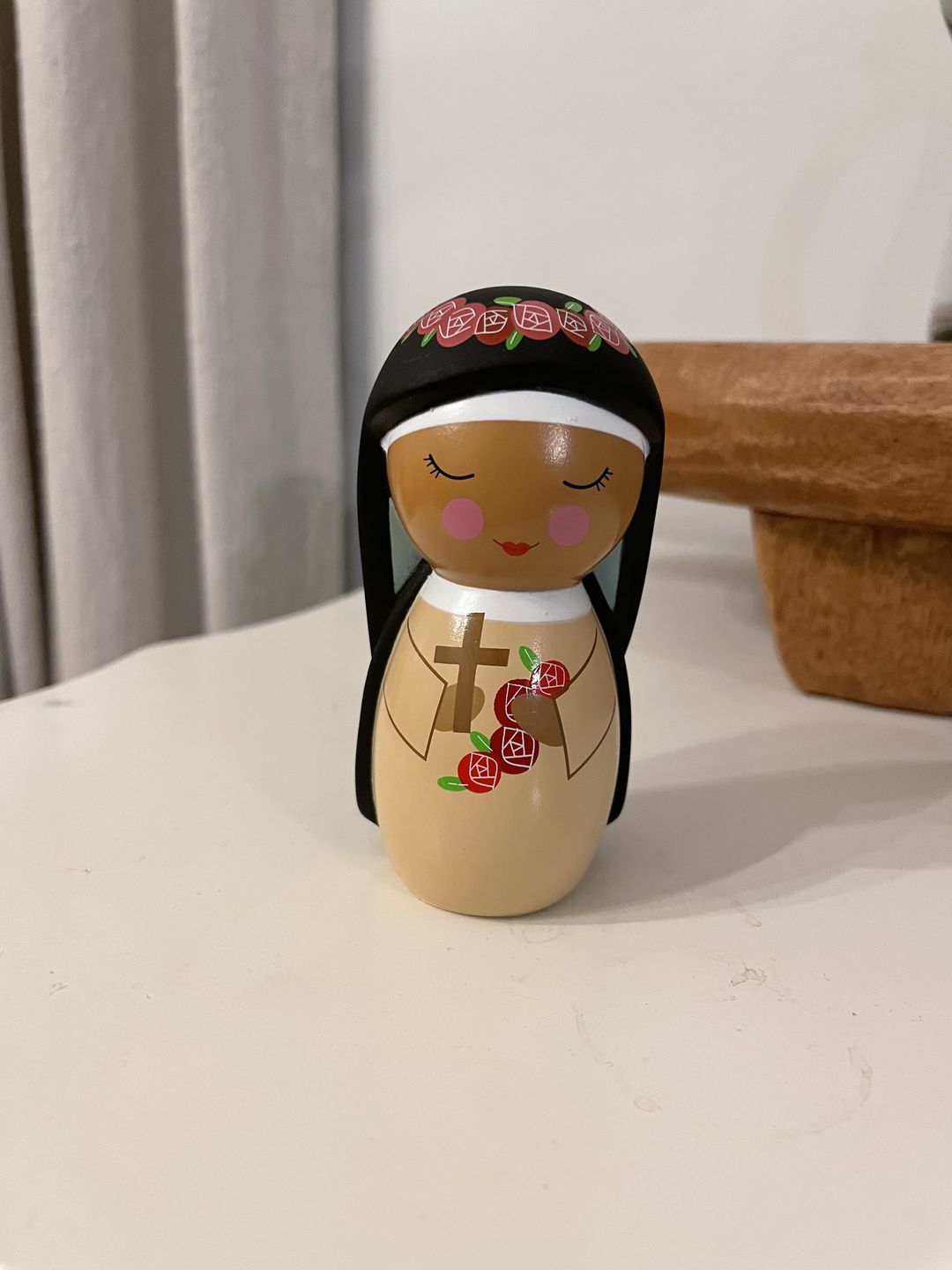 Customer photo review of Saint Rose of Lima Shining Light Doll