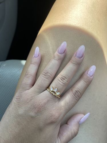 Customer photo review of Gold Twist Ring