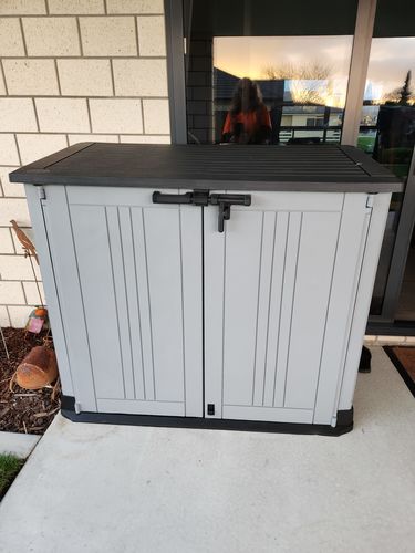 Customer photo review of Store It Out Prime - Grey