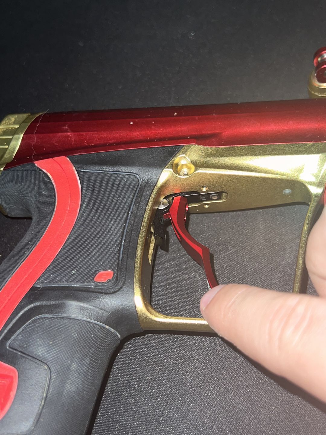 Customer photo review of Infamous CS3 Haptic Deuce Trigger - (Fits CS3, CS2)