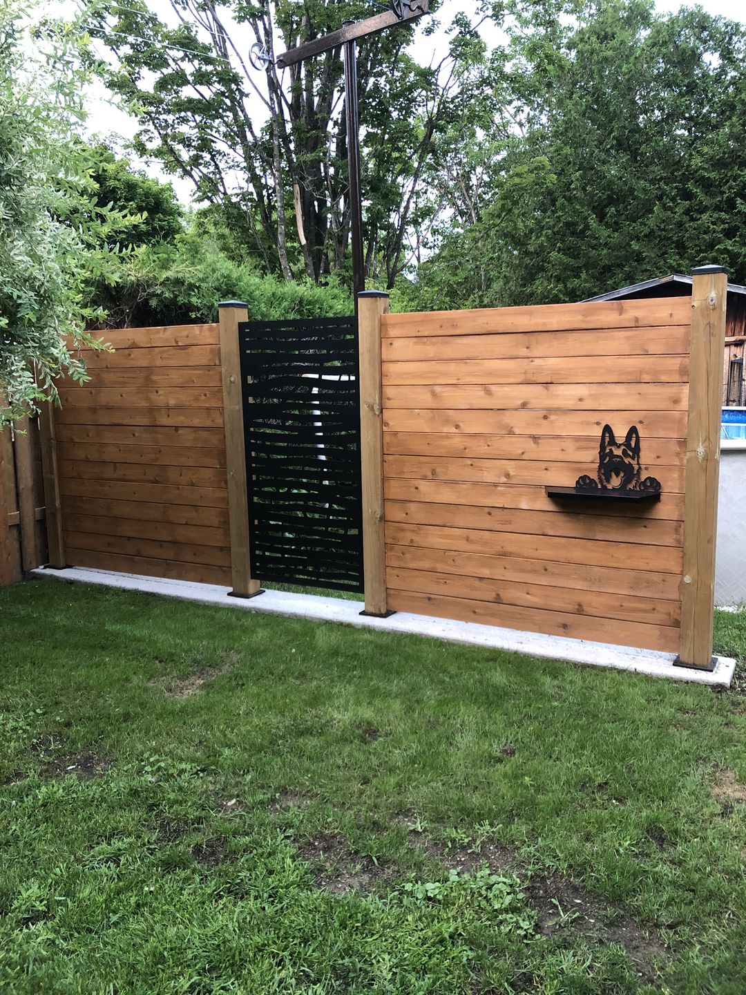 Customer photo review of Privacy Screen (Branch)
