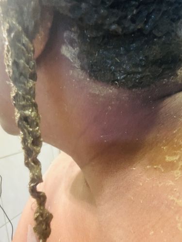 Customer photo review of Ayurvedic & Moringa hair mask