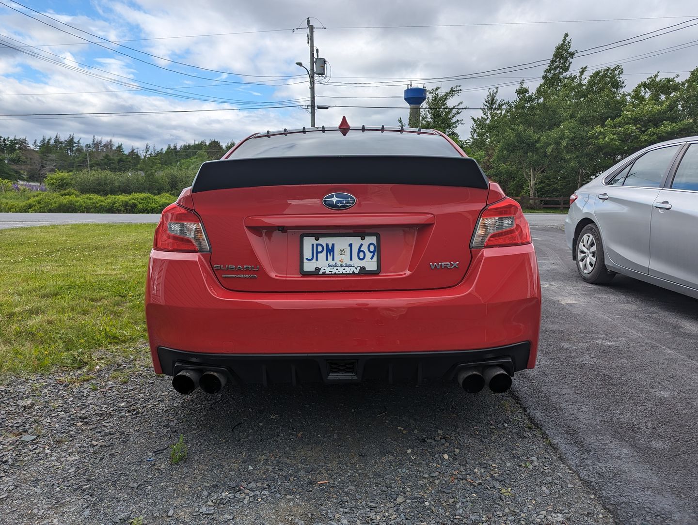 Customer photo review of 2015-21 Subaru WRX STi RB Duckbill Rear Trunk Rear Spoiler