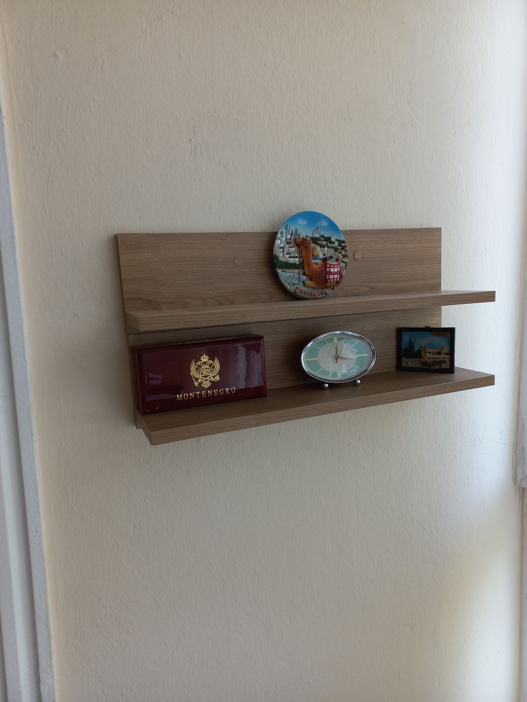 Customer photo review of Rani E16 Dekoratif 2 li Duvar Rafı Sepet Ceviz