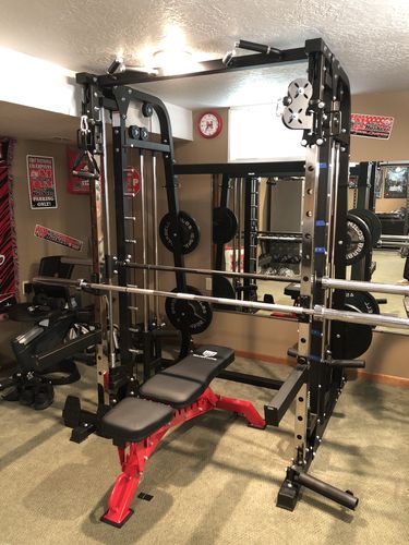 Customer photo review of MAJOR LUTIE SML09 Multi-Functional Smith Machine PRO DIY Home Gym Package Fitness Body Workout