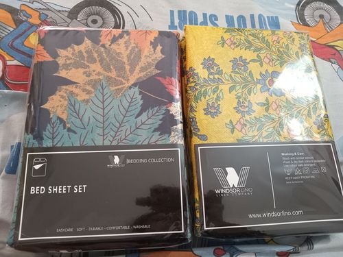 Customer photo review of Alayna-Bed Sheet Set