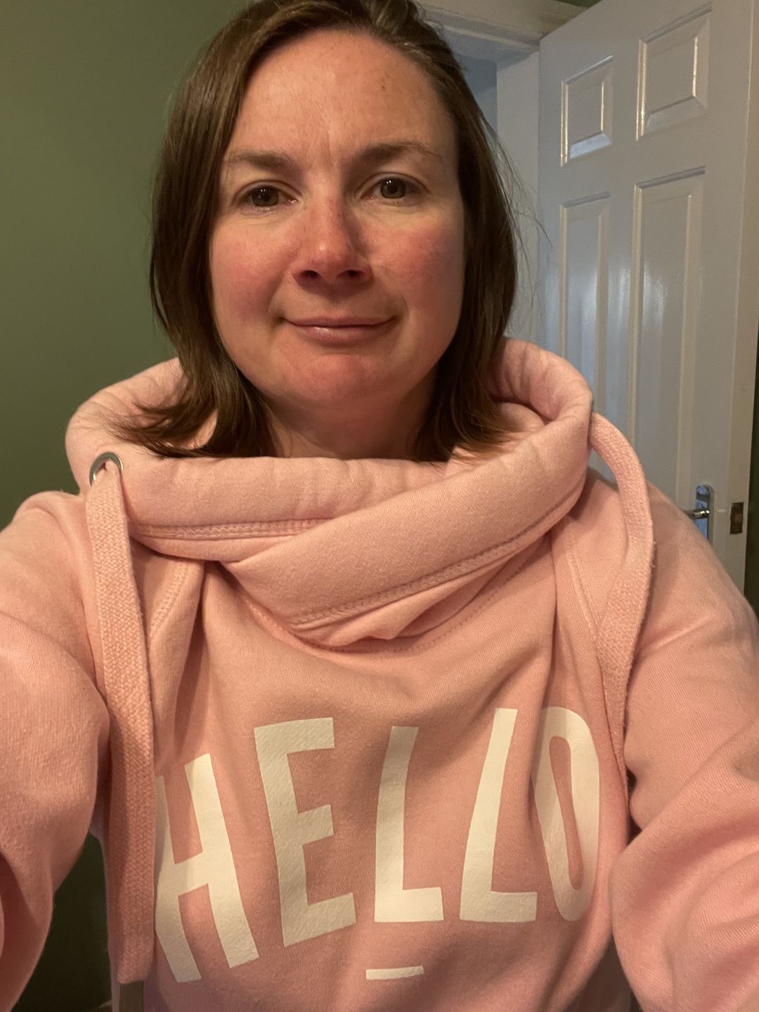 Customer photo review of SAMPLE HOODIES SIZE SMALL