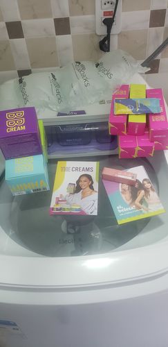 Customer photo review of KIT HIDRATAÇÃO ESSENCIAL+ BARRIGUINHA CREAM DE BRINDE