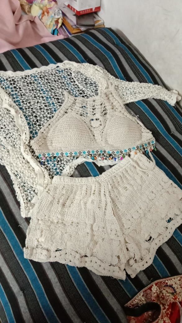 Customer photo review of Jules 3 Piece Coord Set - Resortwear Set