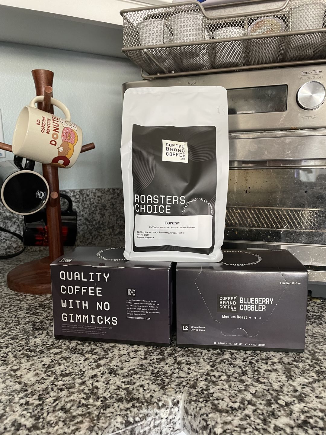 Customer photo review of Blueberry Cobbler Kcups