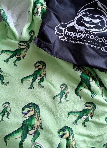 Customer photo review of Happy Hoodie Dinosaur Designer Hoodie