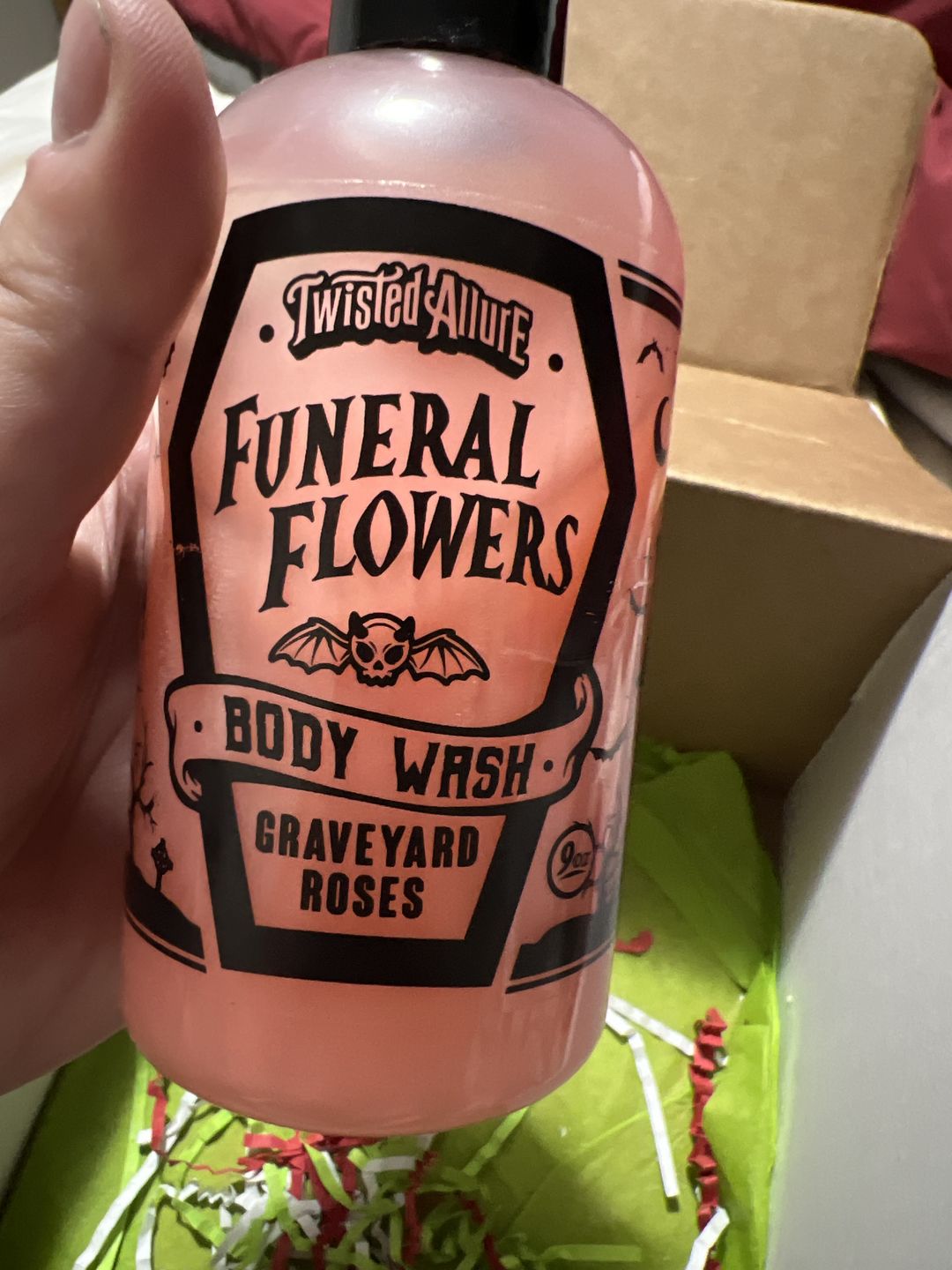 Customer photo review of Funeral Flowers Sugar Scrub (Graveyard Roses)