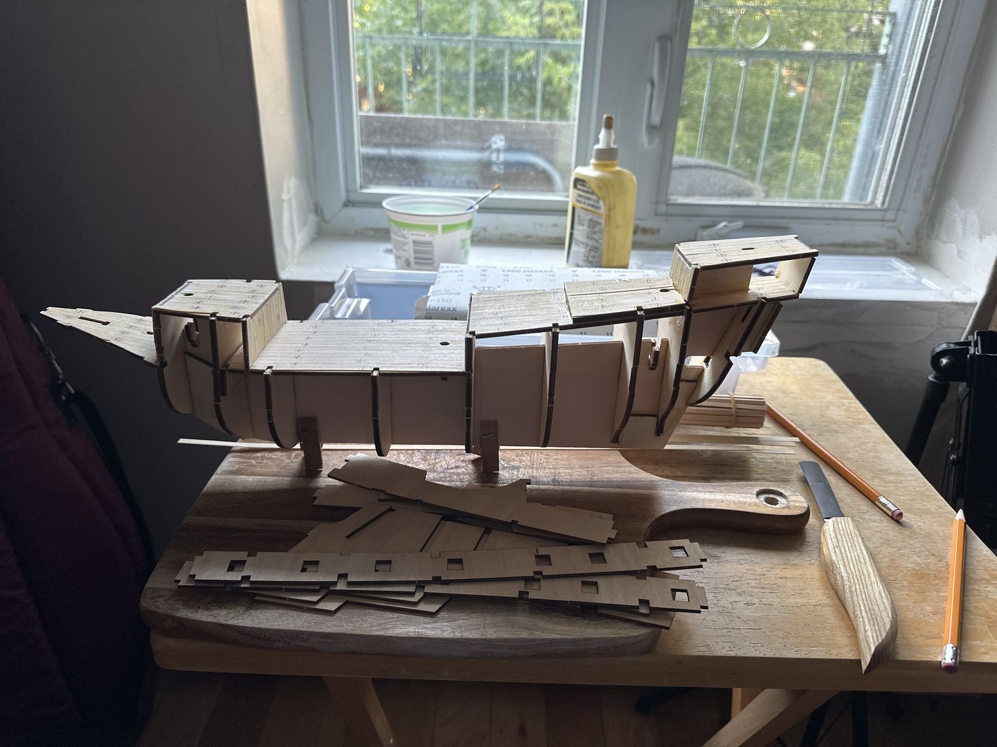 Customer photo review of Maqueta Barco Golden Hind