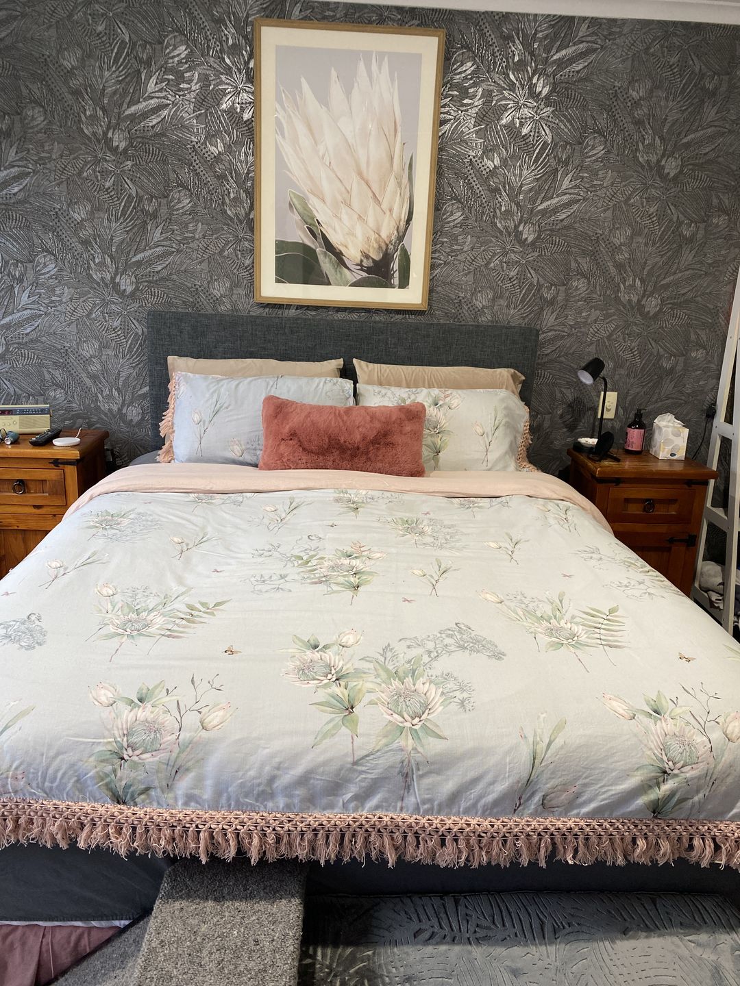 Customer photo review of Susara Textured Wallpaper - 4 Colours - Alchemy