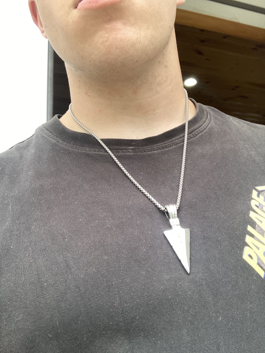 Customer photo review of ARROW. - NECKLACE