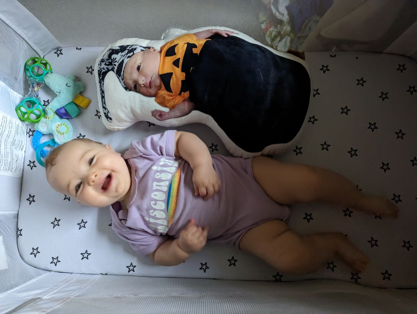 Customer photo review of Photo Birth Pillow