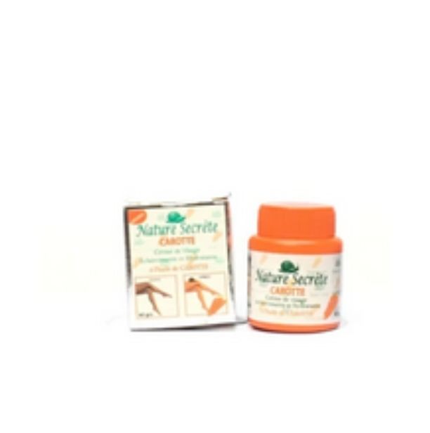 Customer photo review of Nature Secrete Carrot Facial Cream 40g