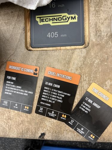 Customer photo review of Sweat Deck First Edition