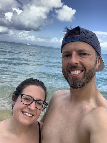 Customer photo review of Big Blue Snapback, Watersport