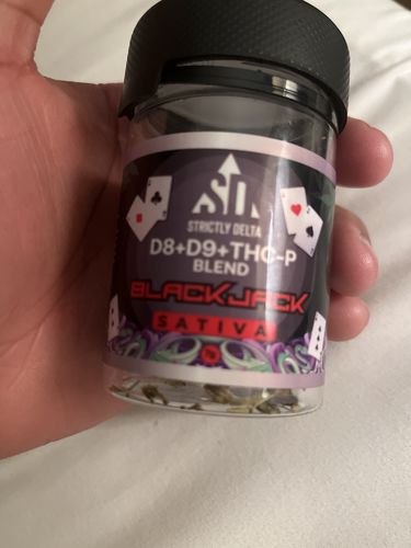 Customer photo review of Flower Delta 8 THC Black Jack