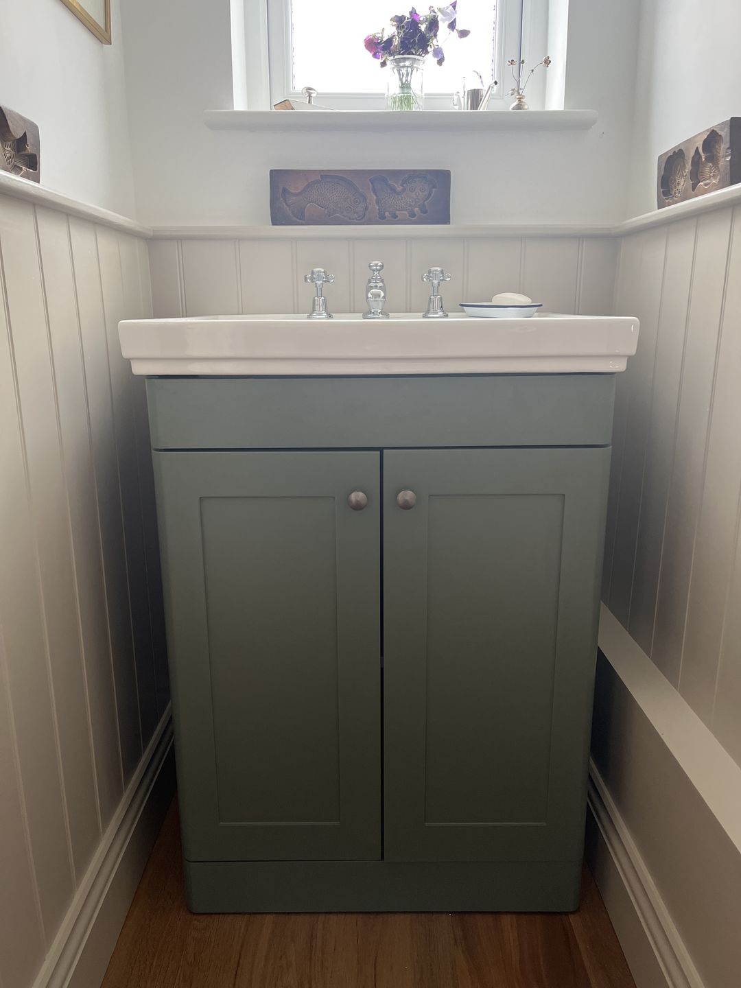 Customer photo review of Classic Cast Iron Cupboard Handles
