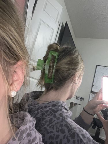 Customer photo review of XL Malibu Claw Clip