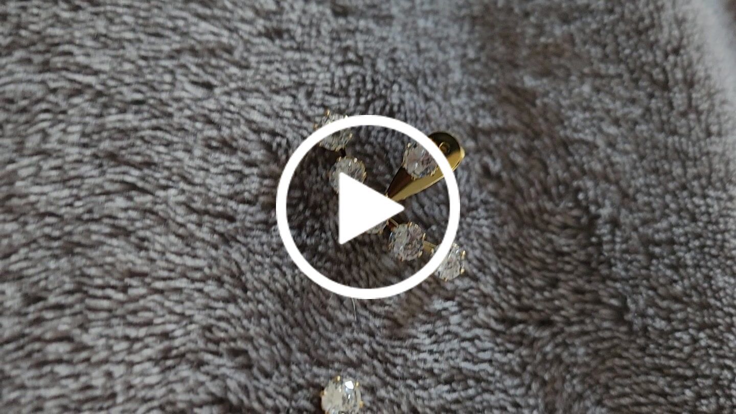 Customer video review of Rania | Ear Jacket Ohrstecker