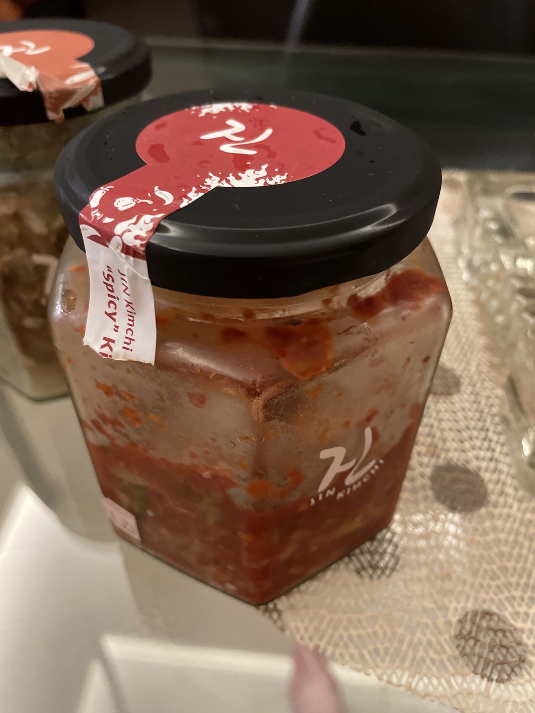 Customer photo review of JIN "Spicy" Kimchi