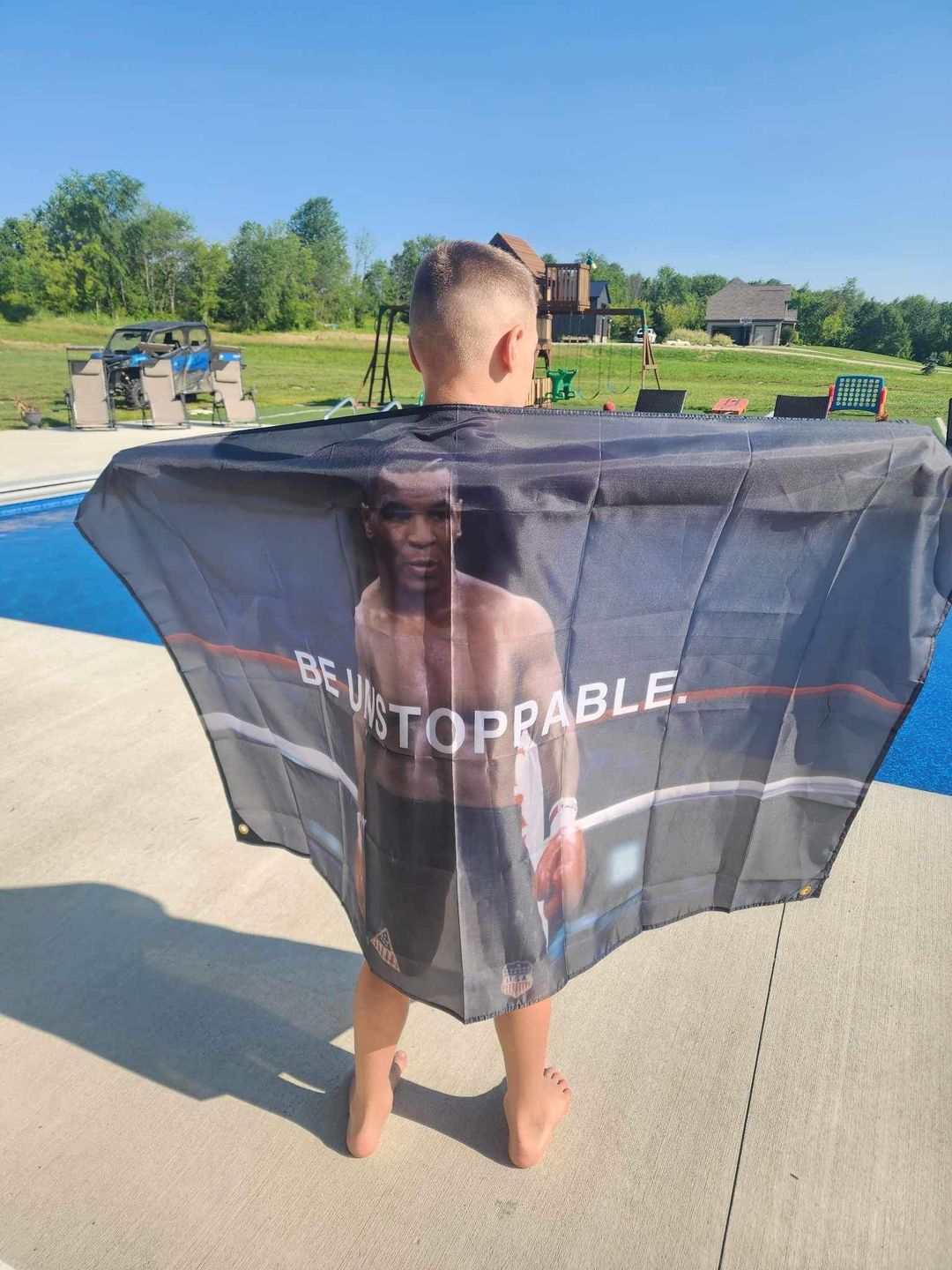 Customer photo review of Mike Tyson - Be Unstoppable