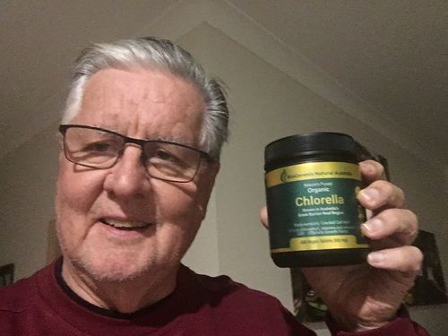 Customer photo review of Organic Chlorella Tablets